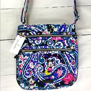 DISNEY Vera Bradley Whimsical Crossbody Hipster